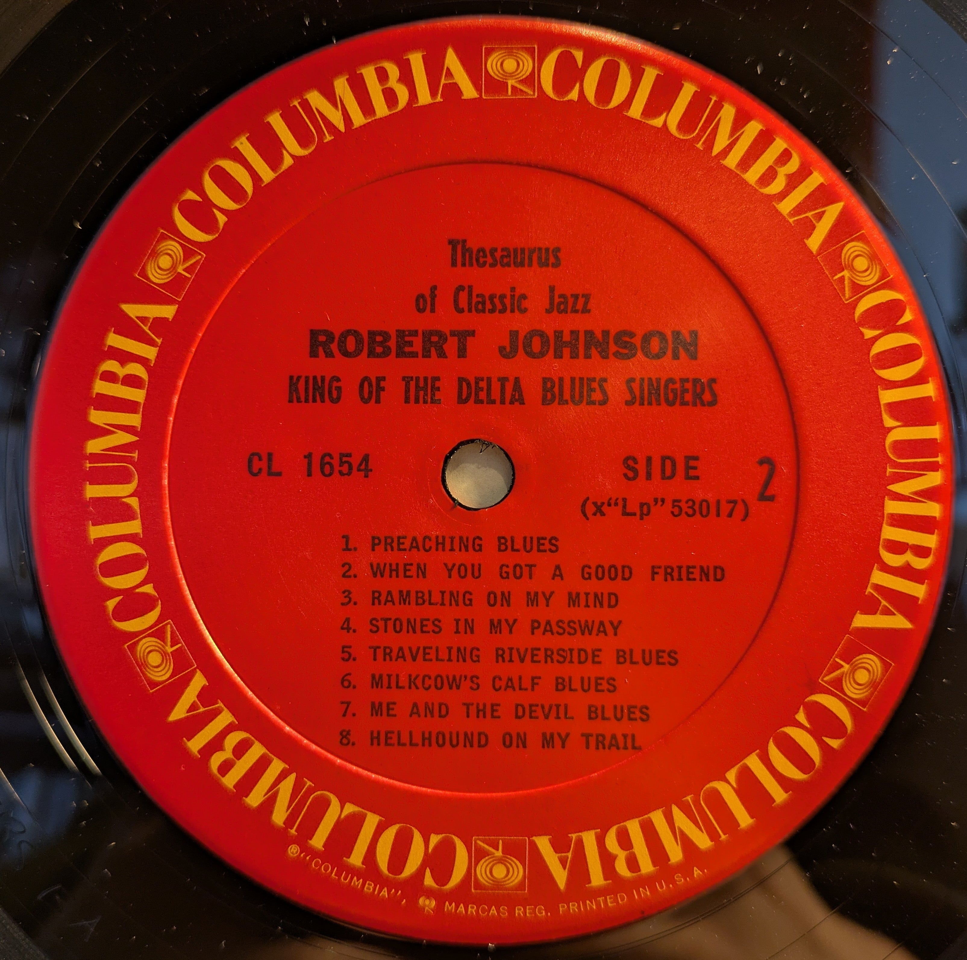 Robert Johnson - King Of The Delta Blues Singers (VINYL) | Near Mint (NM) Excellent (EX)