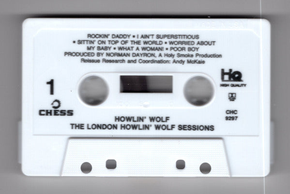 Howlin' Wolf - London Sessions (CASSETTE) | Near Mint (NM) Near Mint (NM)