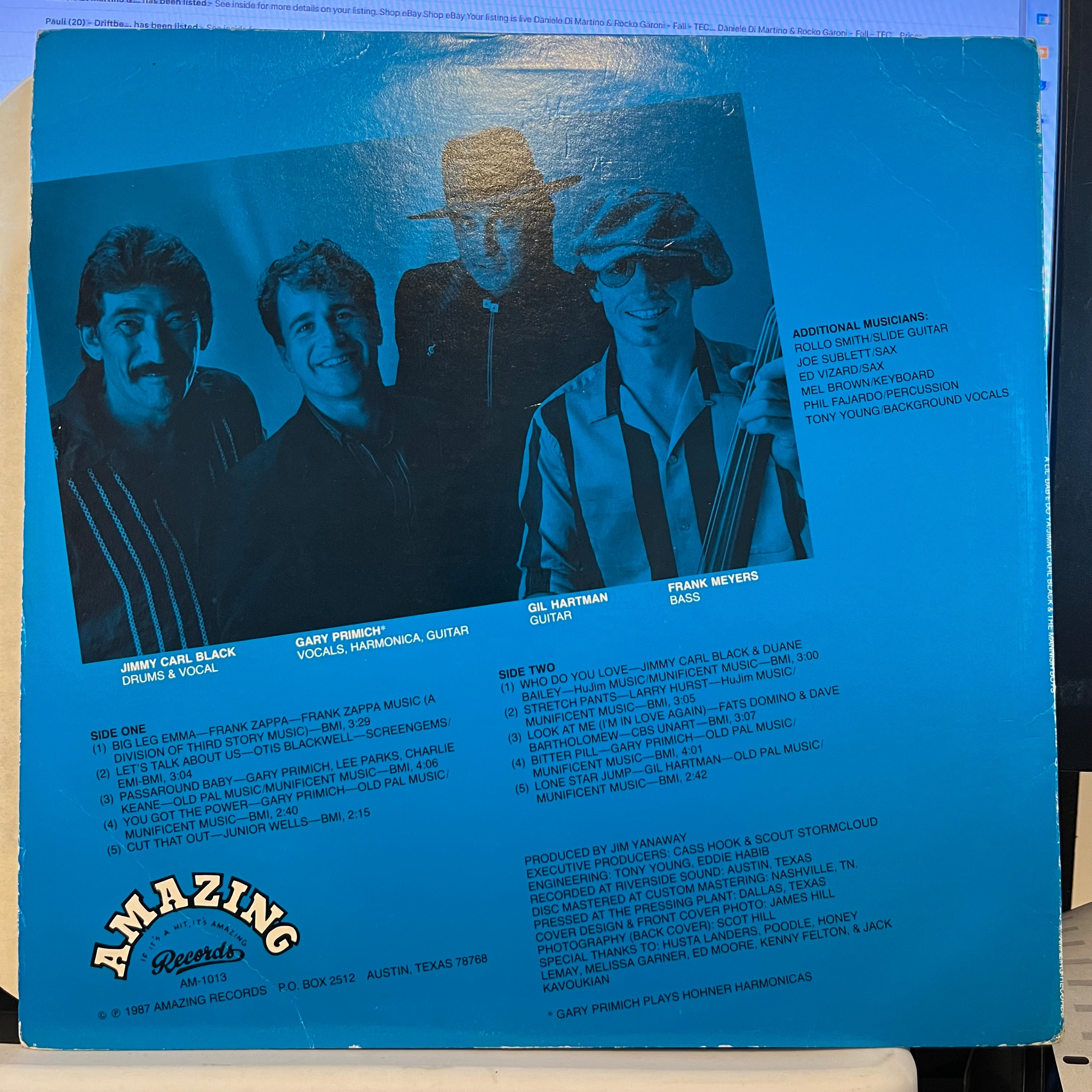 Jimmy Carl Black - A Lil' Dab'l Do Ya | Near Mint (NM) Excellent (EX)