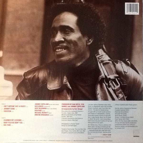 Johnny Copeland - Ain't Nothin' But A Party | Near Mint (NM) Near Mint (NM)