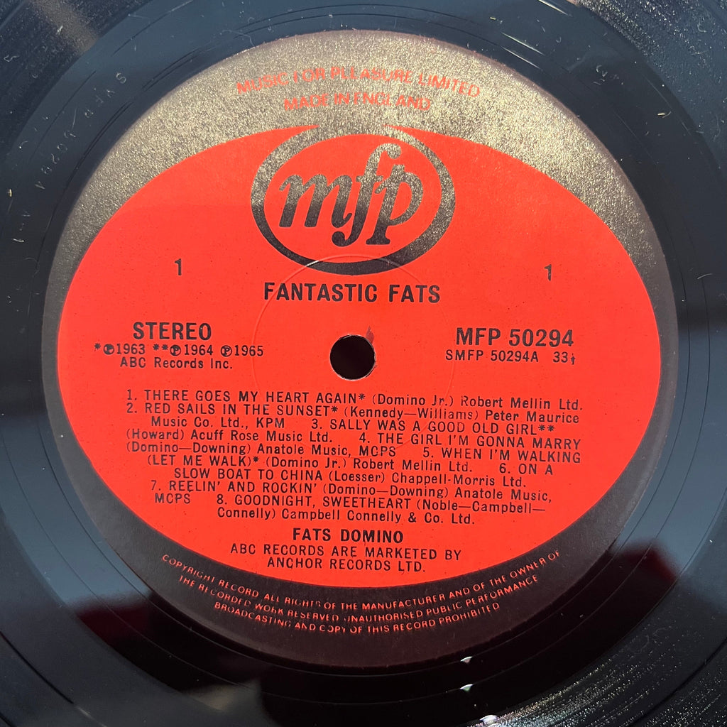 Fats Domino - Fantastic Fats | Near Mint (NM) Near Mint (NM)