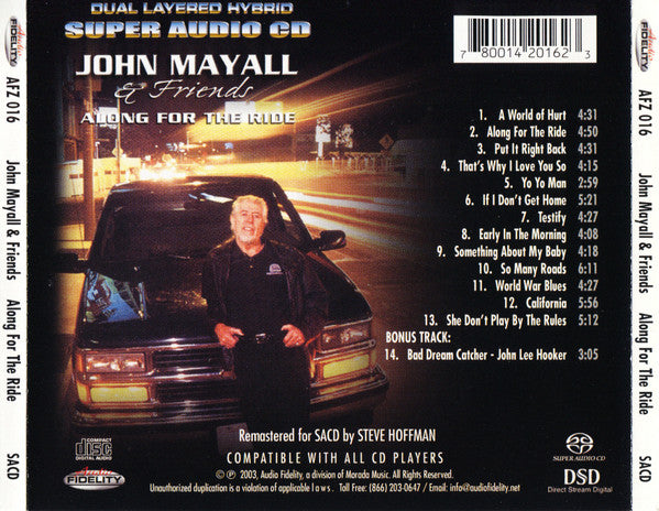 John Mayall & Friends - Along For The Ride SACD | Near Mint (NM) Near Mint (NM)
