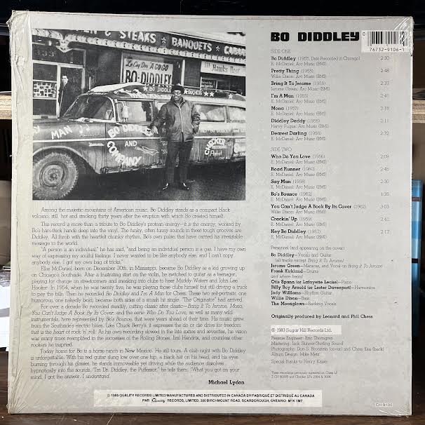 Bo Diddley - His Greatest Sides: Volume One (VINYL) | Near Mint (NM or M-)