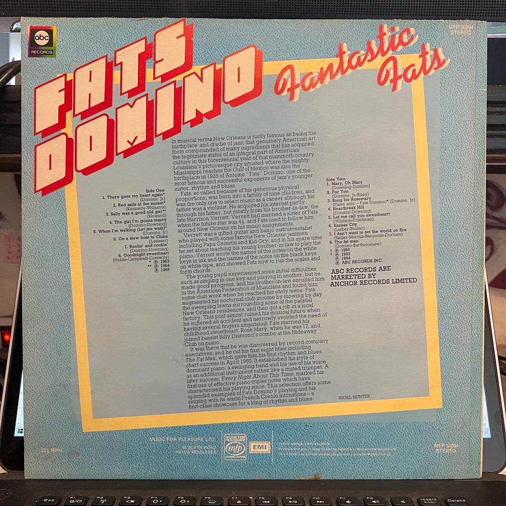 Fats Domino - Fantastic Fats | Near Mint (NM) Near Mint (NM)