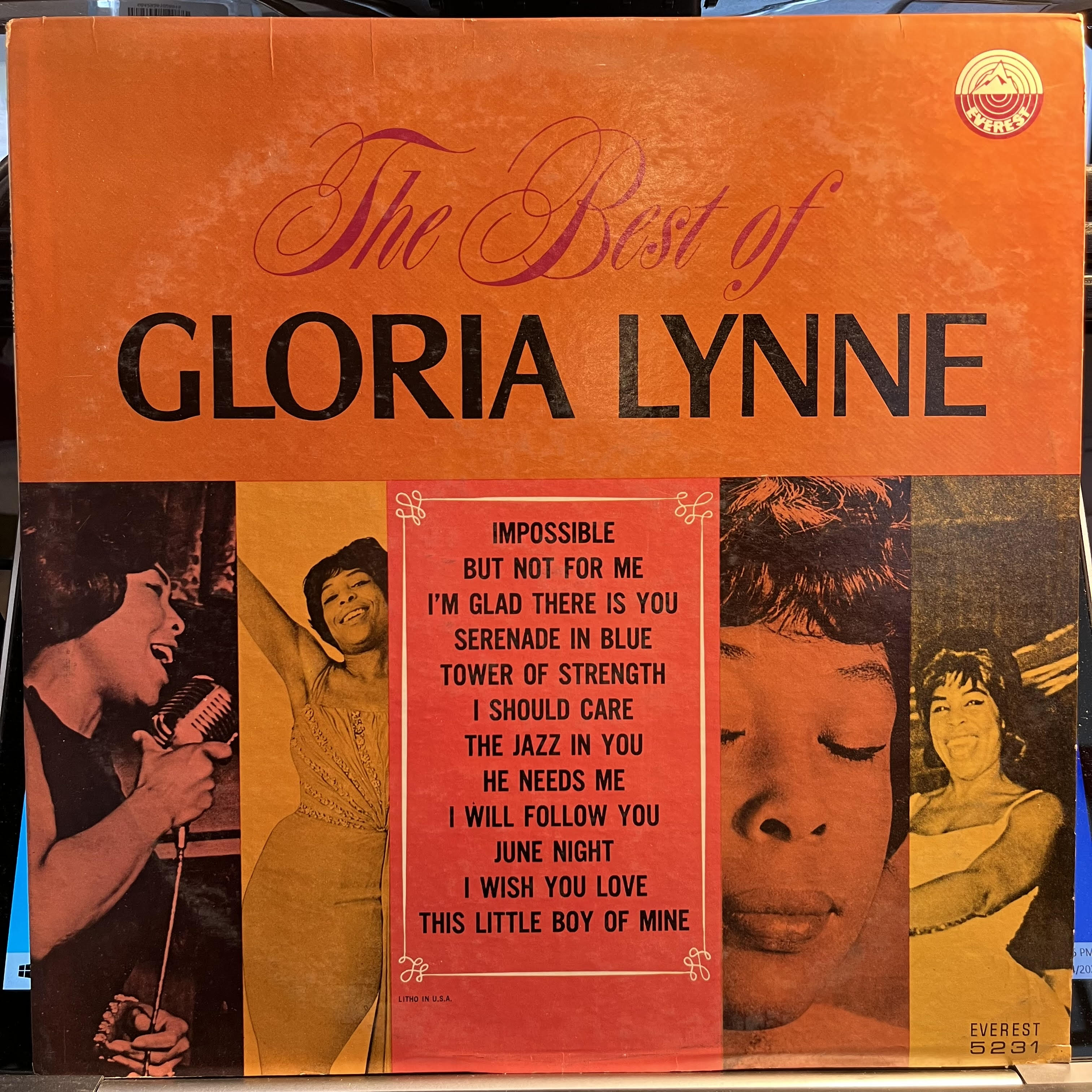 The Best Of Gloria Lynne | Very Good Plus (VG+) Excellent (EX)