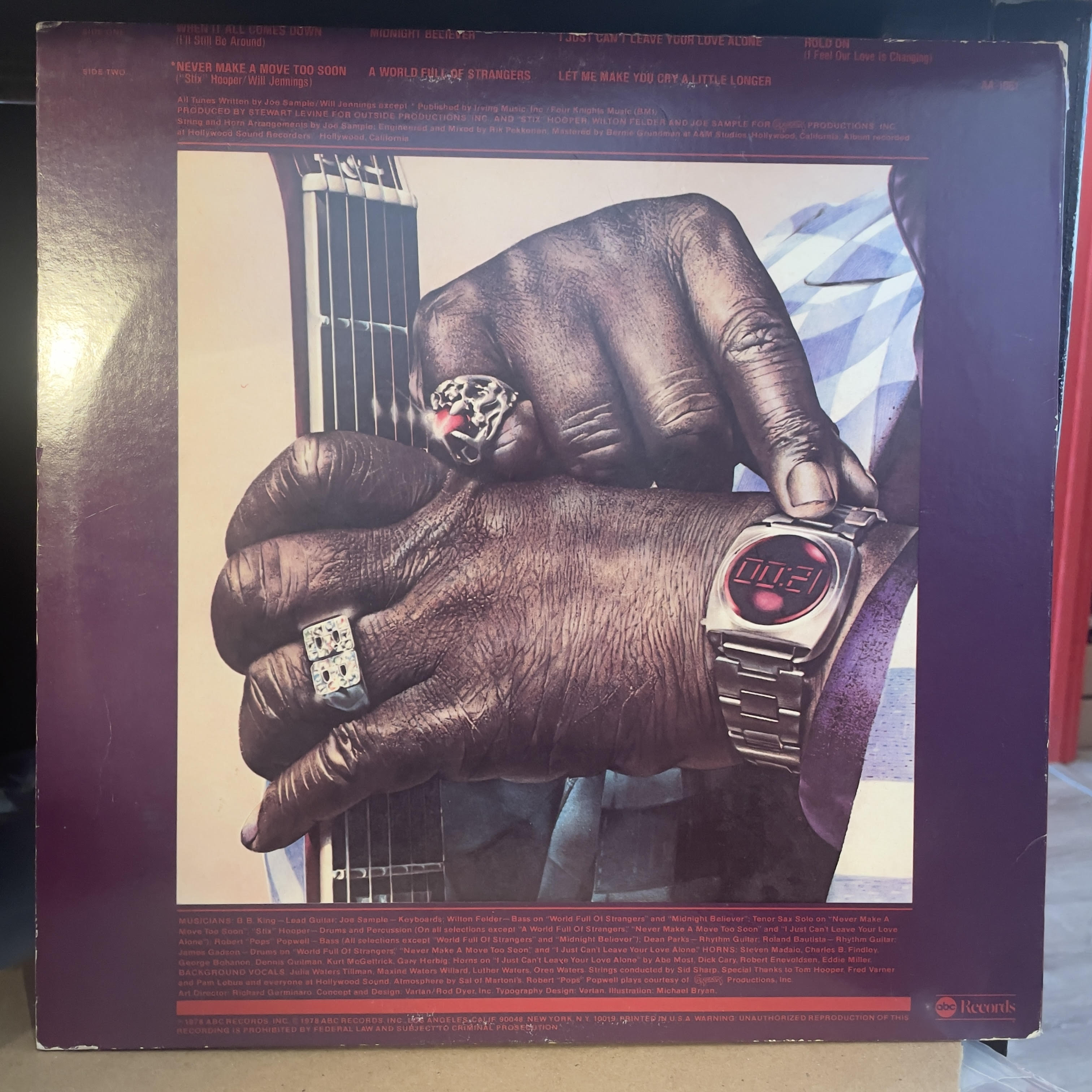 B.B. King - Midnight Believer (VINYL) | Very Good Plus (VG+) Excellent (EX)