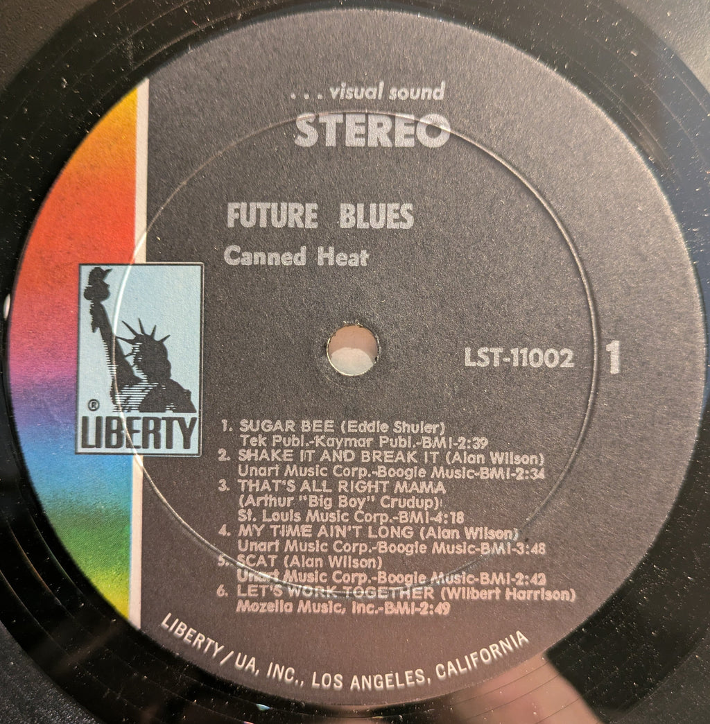 Canned Heat - Future Blues (VINYL) | Very Good Plus (VG+) Very Good (VG)