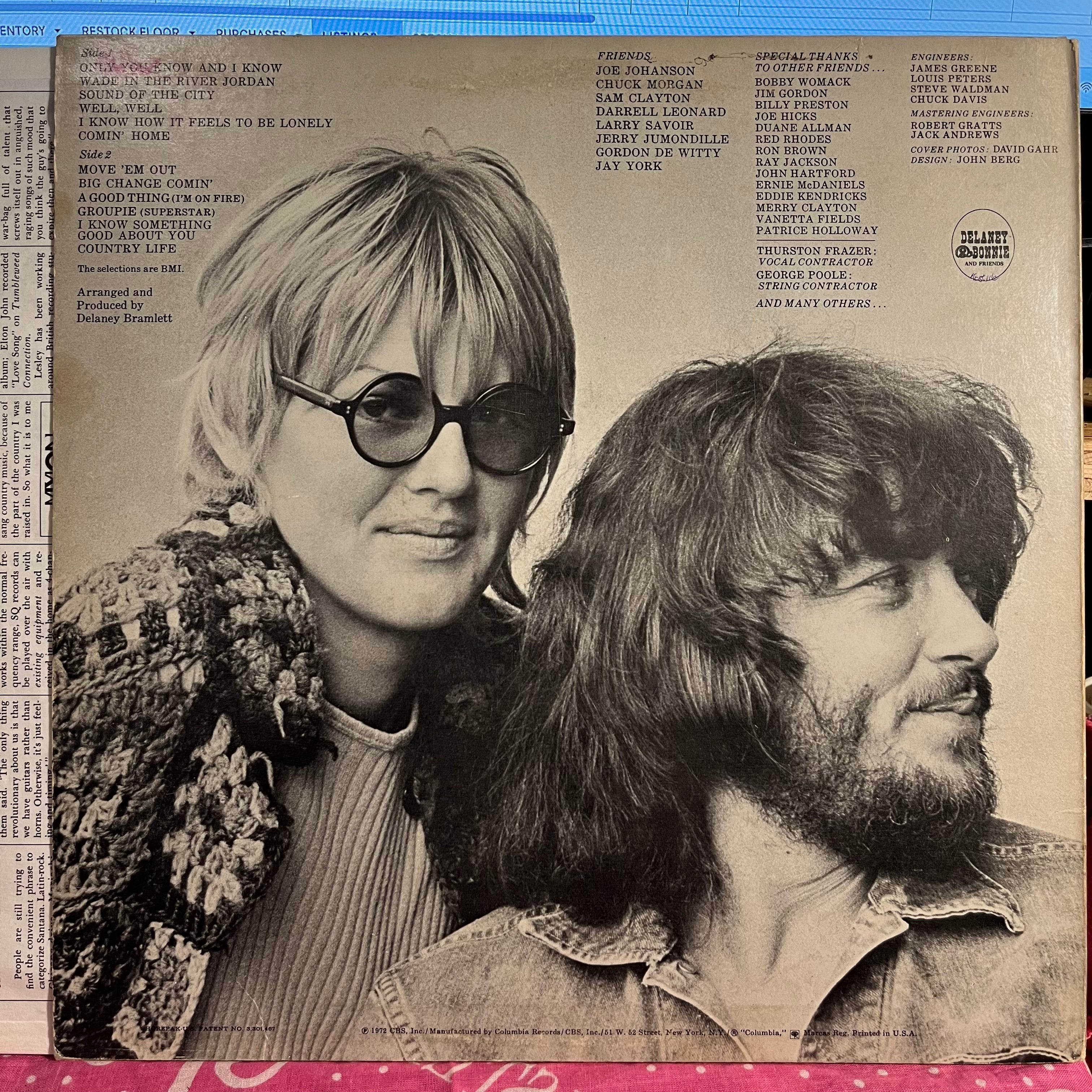 Delaney & Bonnie - D & B Together *PITMAN* | Very Good (VG) Near Mint (NM)