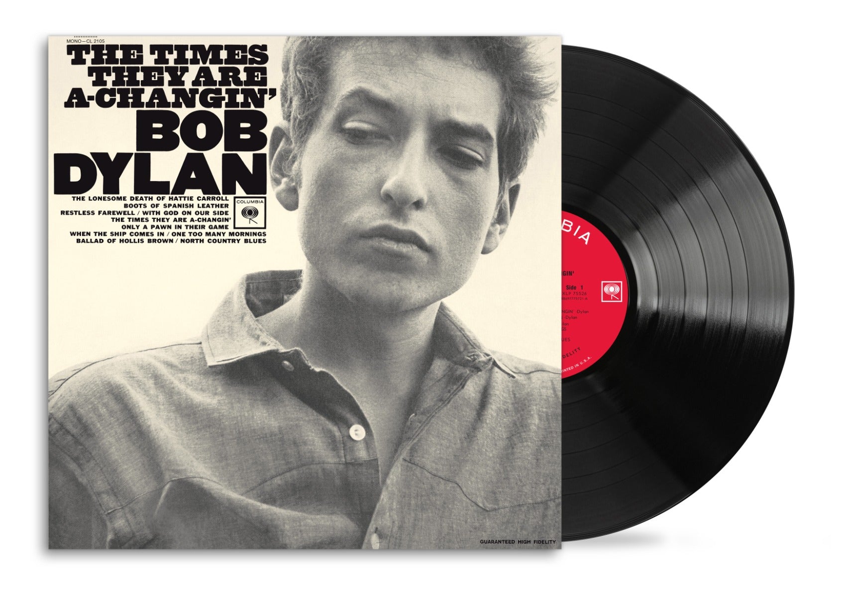 Bob Dylan - The Times They Are A-Changin' (Mono)(VINYL) | Mint (M) Mint (M)