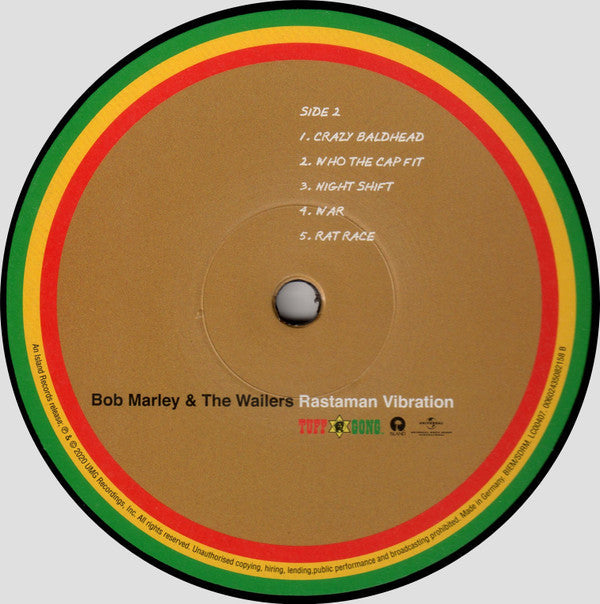 Rastaman Vibration | Mint (M) Mint (M)