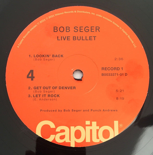 Bob Seger And The Silver Bullet Band - Live Bullet | Mint (M) Mint (M)