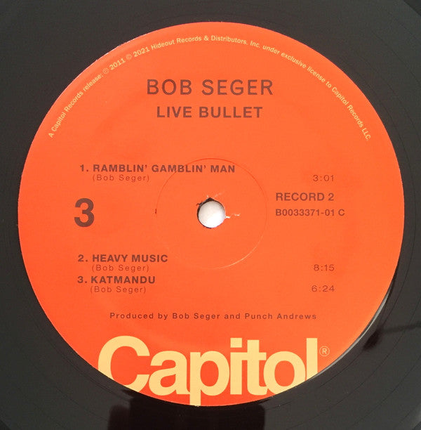 Bob Seger And The Silver Bullet Band - Live Bullet | Mint (M) Mint (M)
