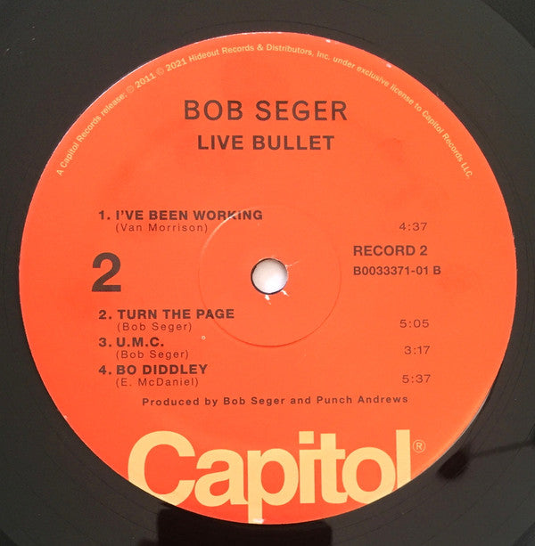 Bob Seger And The Silver Bullet Band - Live Bullet | Mint (M) Mint (M)