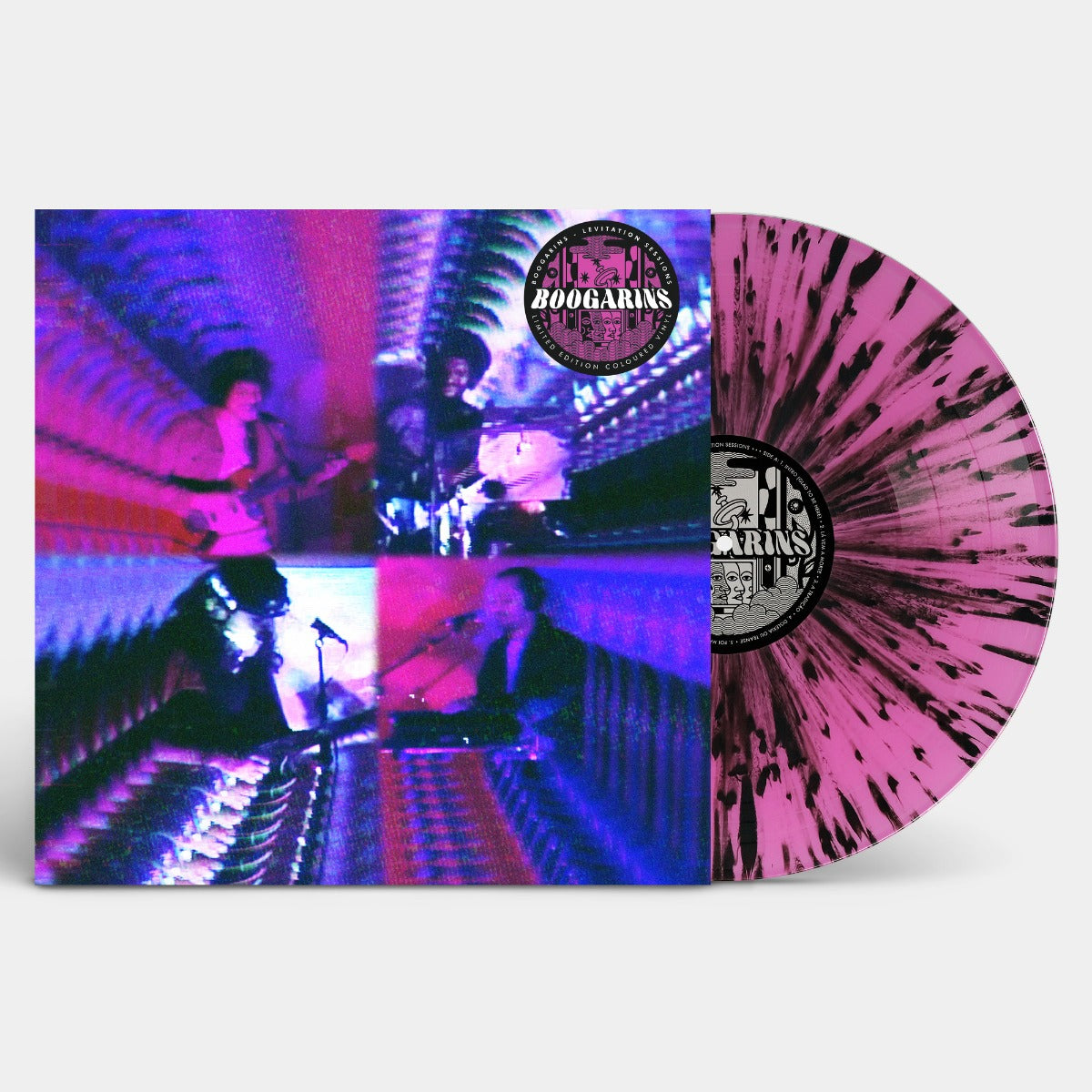 Boogarins - Levitation Sessions (Indie exclusive "Polução Noturna" Splatter Colored Vinyl) |