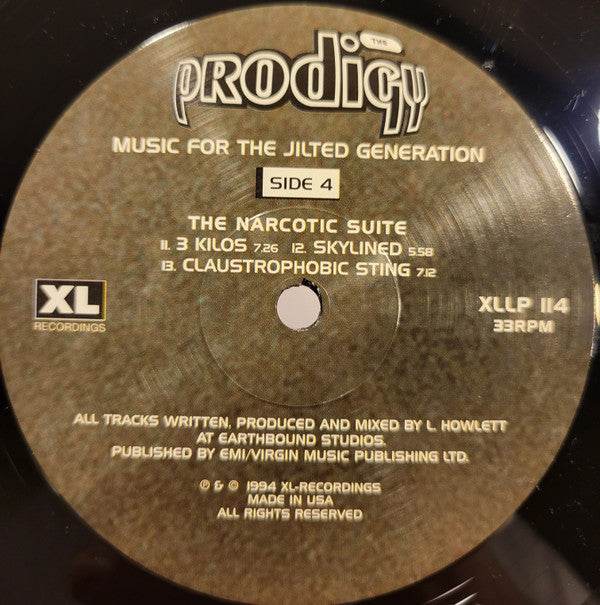 The Prodigy - Music For The Jilted Generation | Mint (M) Mint (M)