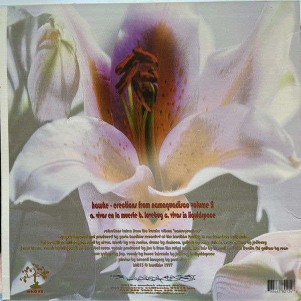 Hawke - Erections From Namaquadisco Volume 2 (VINYL) | Excellent (EX) Excellent (EX)