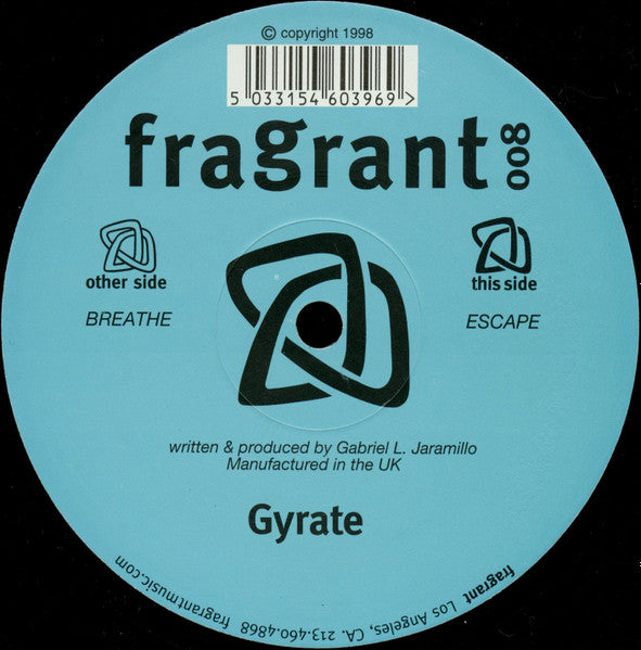 Gyrate - Breathe / Escape | Good Plus (G+) Very Good (VG)