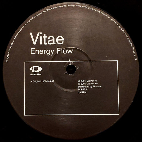 Vitae - Energy Flow | Near Mint (NM) Near Mint (NM)