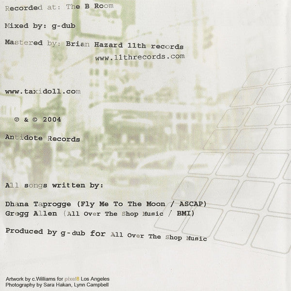 Taxi Doll - Waiting... (CD) | Near Mint (NM) Near Mint (NM)