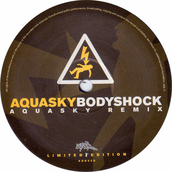 Aquasky - Bodyshock (Adam Freeland & Aquasky Remixes) | Near Mint (NM or M-) Very Good Plus (VG+)