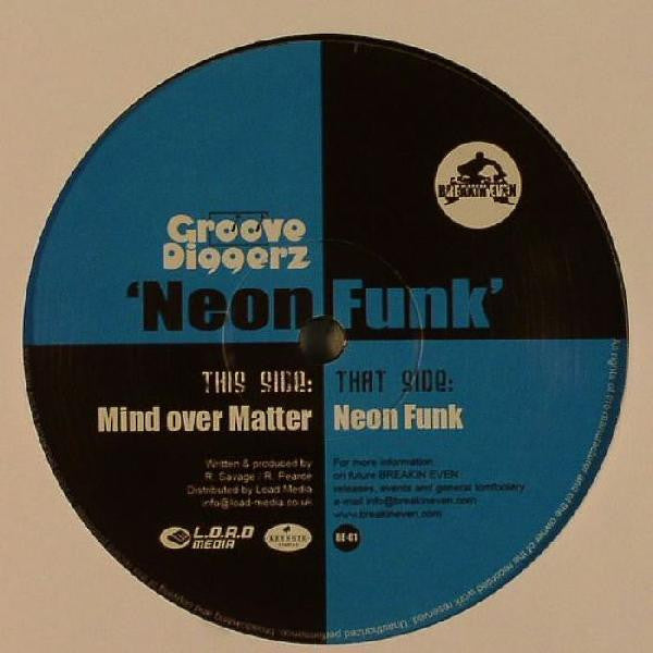 Groove Diggerz - Neon Funk / Mind Over Matter | Near Mint (NM) Generic