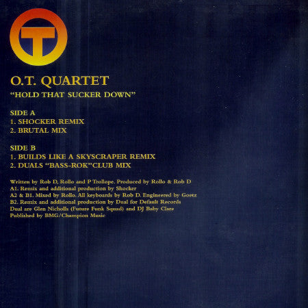 The O.T. Quartet - Hold That Sucker Down | Near Mint (NM) Excellent (EX)