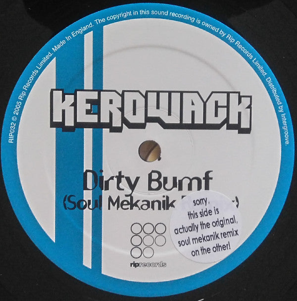 Kerowack - Dirty Bumf | Near Mint (NM) Near Mint (NM)