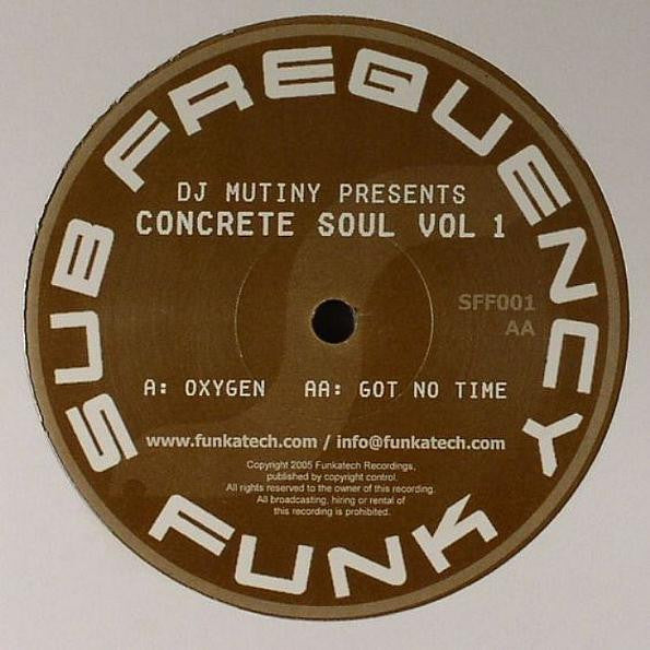 Concrete Soul Vol 1 | Very Good Plus (VG+) Excellent (EX)