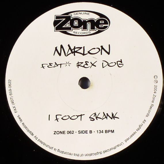 DJ Icey - Version Chant / 1 Foot Skank | Very Good Plus (VG+) Generic