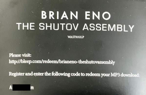 The Shutov Assembly (2xVINYL) | Mint (M) Mint (M)