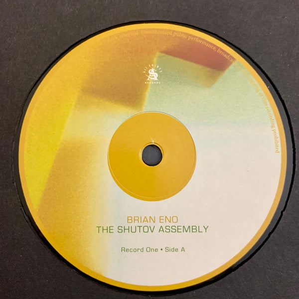 The Shutov Assembly (2xVINYL) | Mint (M) Mint (M)