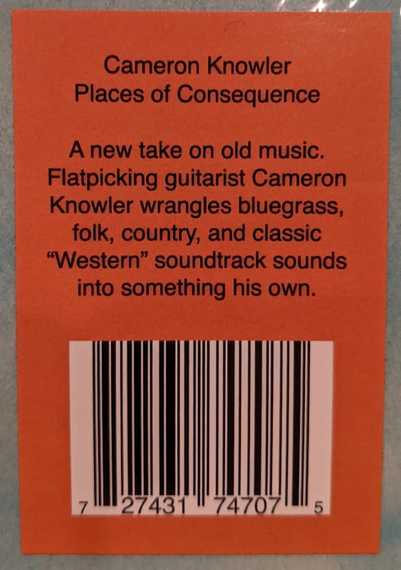 Places Of Consequence | Mint (M) Mint (M)