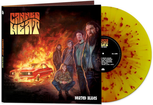 Heated Blues (red & Yellow Splatter) (Colored Vinyl, Red, Yellow, Gatefold LP Jacket, Remastered) | Mint (M) Mint (M)