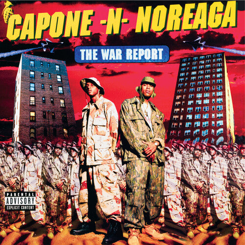 Capone-Noreaga - The War Report (Clear Vinyl with Red & Blue Splatter Vinyl) [Explicit Content] (2 LP) | Mint (M) Mint (M)