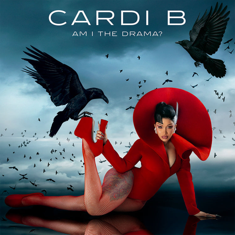 Cardi B - Am I The Drama? (Baby Blue Color Vinyl)(Includes Signed Art Card) | Mint (M) Mint (M)
