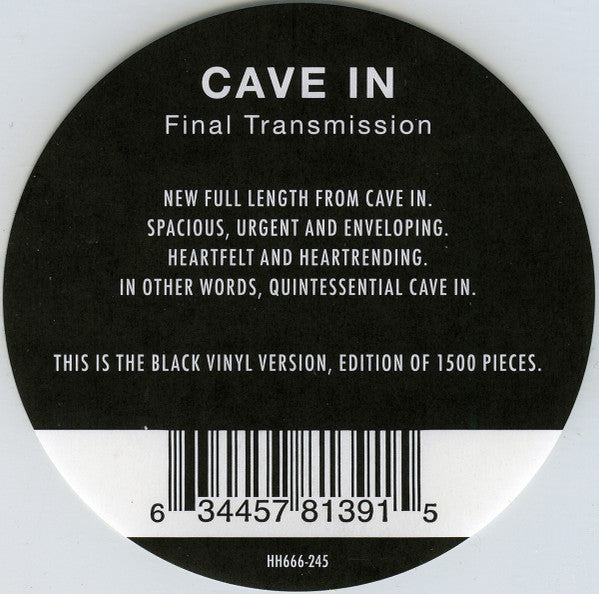 (PRE-ORDER 12/19/2025) Final Transmission (VINYL) | Mint (M) Mint (M)