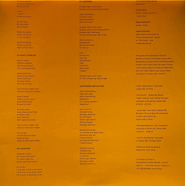 (PRE-ORDER 12/19/2025) Final Transmission (VINYL) | Mint (M) Mint (M)