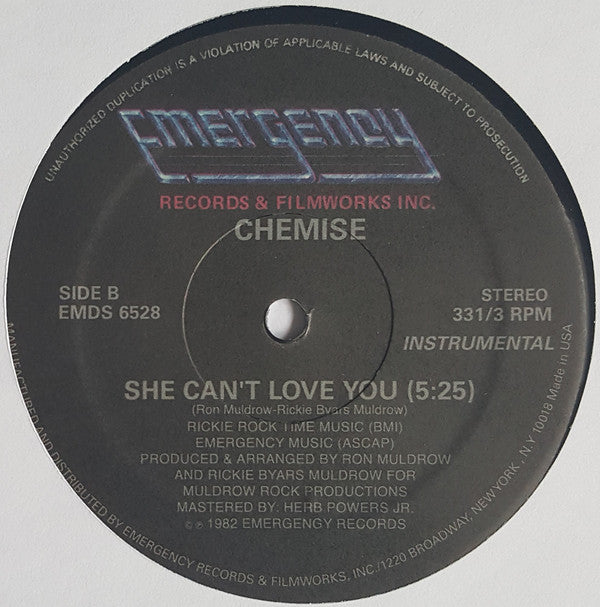 She Can't Love You | Mint (M) Generic