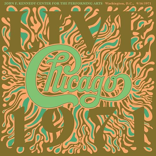 Chicago At The John F. Kennedy Center For The Performing Arts, Washington D.C. (9/16/1971) | Mint (M) Mint (M)