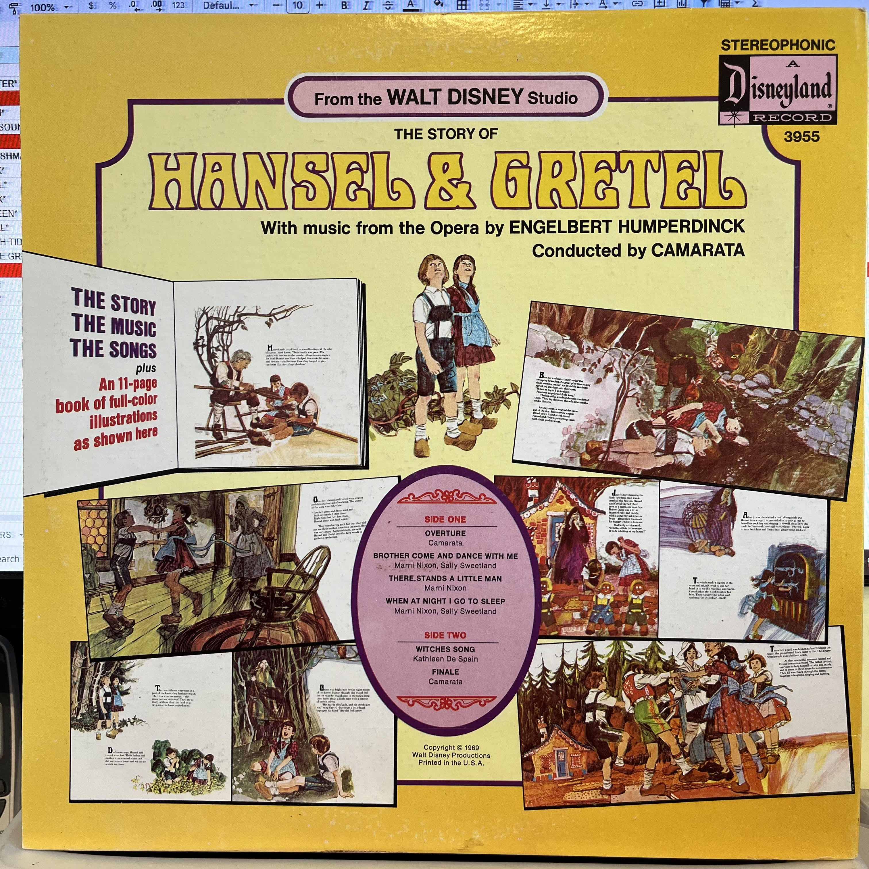 Engelbert Humperdinck (2) - The Story Of Hansel & Gretel | Excellent (EX) Near Mint (NM)