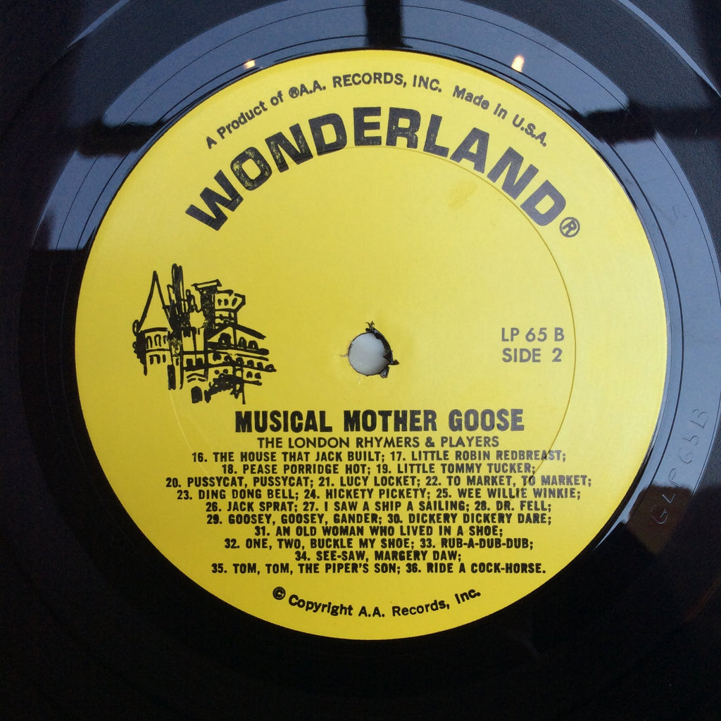 Various - Musical Mother Goose (VINYL) | Excellent (EX) Excellent (EX)