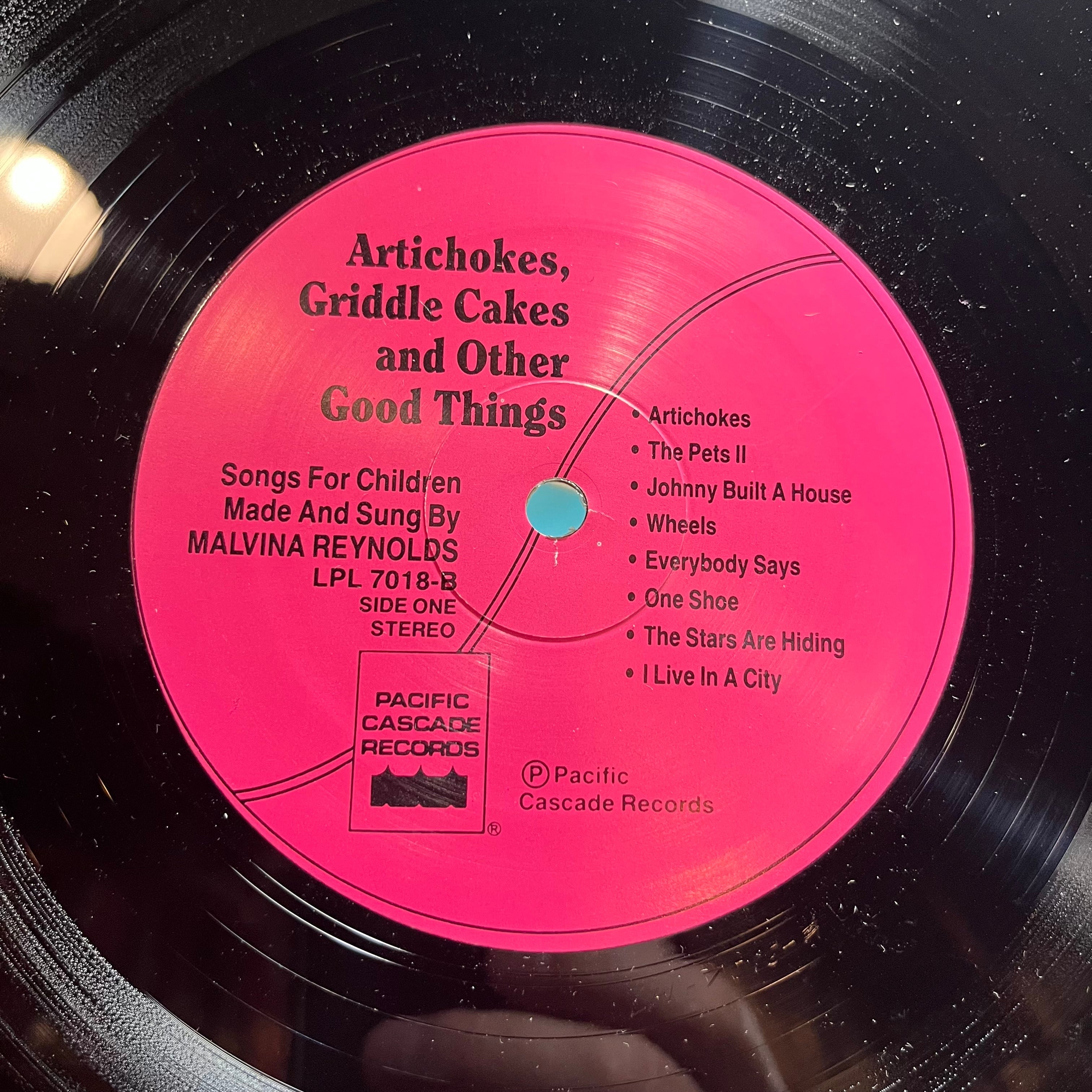 Malvina Reynolds - Artichokes, Griddle Cakes And Other Good Things (VINYL) | Near Mint (NM or M-)