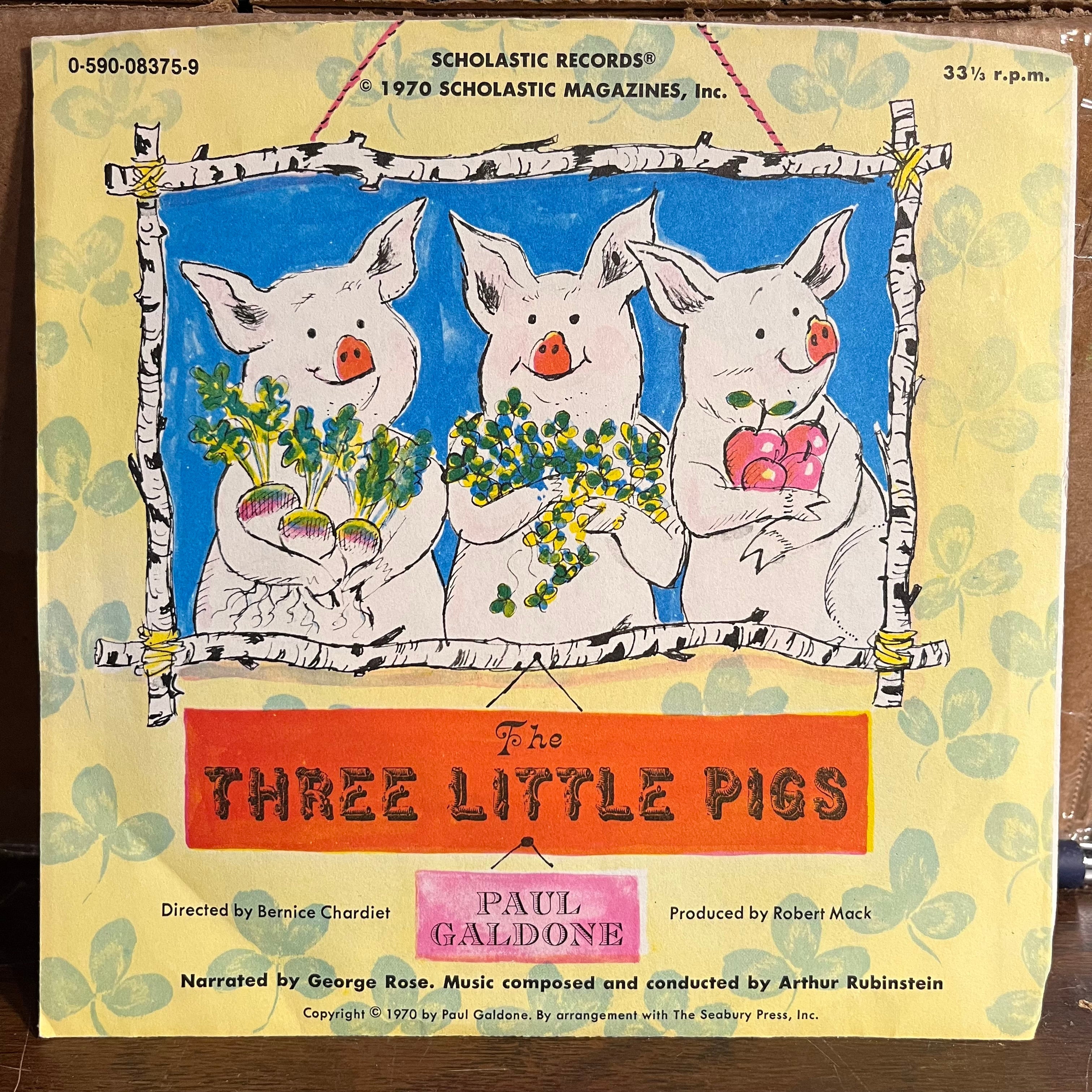The Three Little Pigs 7" | Near Mint (NM) Near Mint (NM)