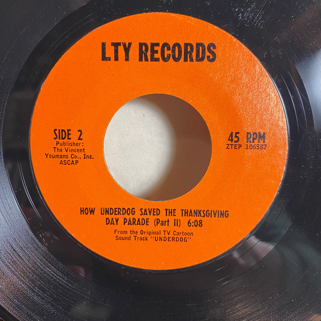 No Artist - The Underdog Theme Song (7" VINYL) | Near Mint (NM or M-) Very Good Plus (VG+)