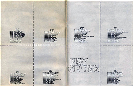 Playgrounds - Playgrounds *BOX* | Excellent (EX) Very Good (VG)