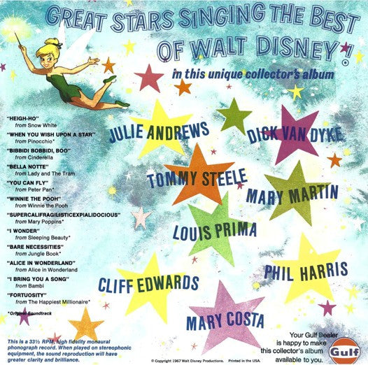 Various - Walt Disney's Happiest Songs | Very Good Plus (VG+) Near Mint (NM)