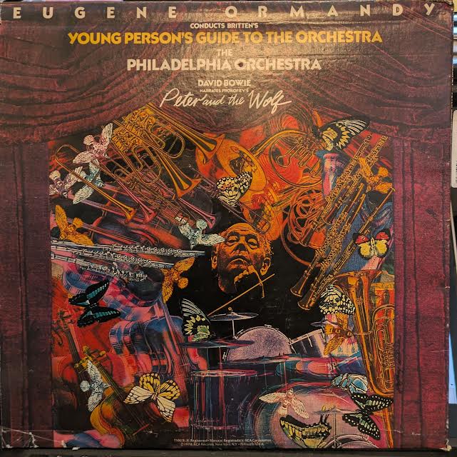 David Bowie - Peter And The Wolf / Young Person's Guide To The Orchestra (VINYL) | Very Good (VG) Very Good Plus (VG+)