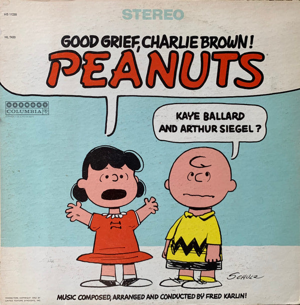 Fred Karlin - Good Grief, Charlie Brown! Peanuts | Very Good (VG) Very Good (VG)