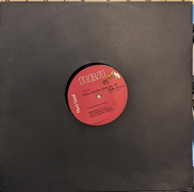David Bowie - Peter And The Wolf / Young Person's Guide To The Orchestra (VINYL) | Very Good (VG) Very Good Plus (VG+)