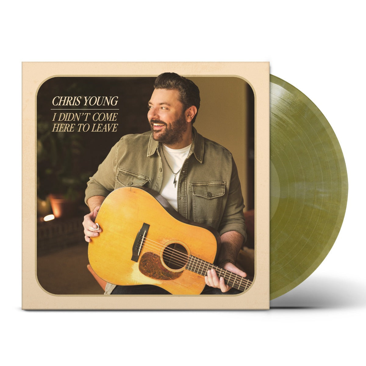 Chris Young - I Didn’t Come Here To Leave (Boots On The Ground Green VINYL) | Mint (M) Mint (M)
